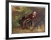 Ludwig Van Beethoven Beethoven Sitting in Some Woods-null-Framed Art Print