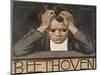 Ludwig Van Beethoven Beethoven Struggles with His Inner Demons as He Composes His 9th Symphony-null-Mounted Photographic Print