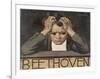 Ludwig Van Beethoven Beethoven Struggles with His Inner Demons as He Composes His 9th Symphony-null-Framed Photographic Print