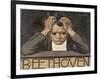 Ludwig Van Beethoven Beethoven Struggles with His Inner Demons as He Composes His 9th Symphony-null-Framed Photographic Print