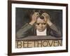 Ludwig Van Beethoven Beethoven Struggles with His Inner Demons as He Composes His 9th Symphony-null-Framed Photographic Print