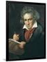 Ludwig Van Beethoven Composing the Missa Solemnis-Joseph Karl Stieler-Framed Art Print