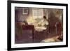 Ludwig Van Beethoven Composing-null-Framed Photographic Print