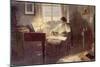 Ludwig Van Beethoven Composing-null-Mounted Photographic Print