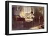 Ludwig Van Beethoven Composing-null-Framed Photographic Print