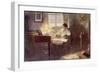 Ludwig Van Beethoven Composing-null-Framed Photographic Print