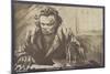 Ludwig Van Beethoven, German Composer and Pianist (1770-1827)-Gustav Heinrich Eberlein-Mounted Giclee Print