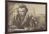 Ludwig Van Beethoven, German Composer and Pianist (1770-1827)-Gustav Heinrich Eberlein-Framed Giclee Print