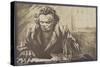 Ludwig Van Beethoven, German Composer and Pianist (1770-1827)-Gustav Heinrich Eberlein-Stretched Canvas