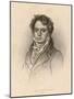 Ludwig Van Beethoven German Composer Portrait in 1814-null-Mounted Art Print