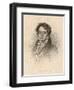 Ludwig Van Beethoven German Composer Portrait in 1814-null-Framed Art Print