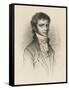 Ludwig Van Beethoven German Composer Portrait in Vienna, 1801-null-Framed Stretched Canvas