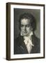 Ludwig Van Beethoven German Composer Portrait-null-Framed Photographic Print