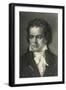 Ludwig Van Beethoven German Composer Portrait-null-Framed Photographic Print