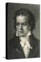 Ludwig Van Beethoven German Composer Portrait-null-Stretched Canvas