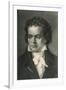 Ludwig Van Beethoven German Composer Portrait-null-Framed Photographic Print