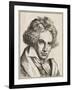 Ludwig Van Beethoven German Composer-null-Framed Photographic Print