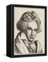 Ludwig Van Beethoven German Composer-null-Framed Stretched Canvas