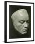 Ludwig Van Beethoven Mask Of The German Composer (42 Years)-null-Framed Photographic Print