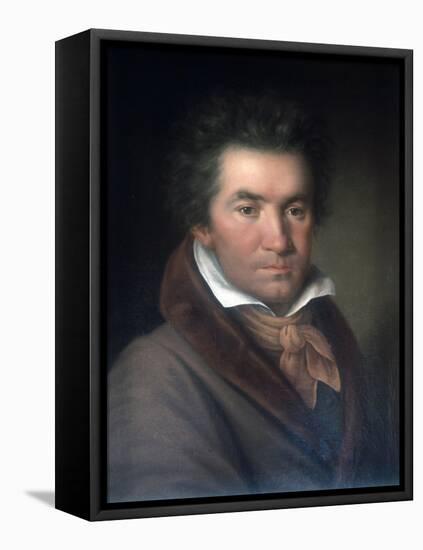 Ludwig Van Beethoven-Joseph Willibrord Mahler-Framed Stretched Canvas