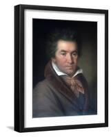 Ludwig Van Beethoven-Joseph Willibrord Mahler-Framed Art Print