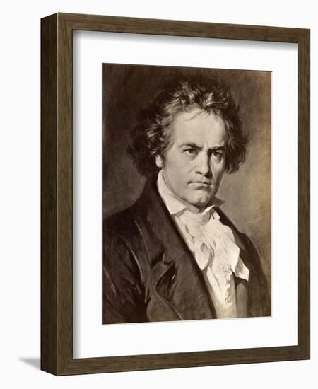 Ludwig Van Beethoven-null-Framed Giclee Print