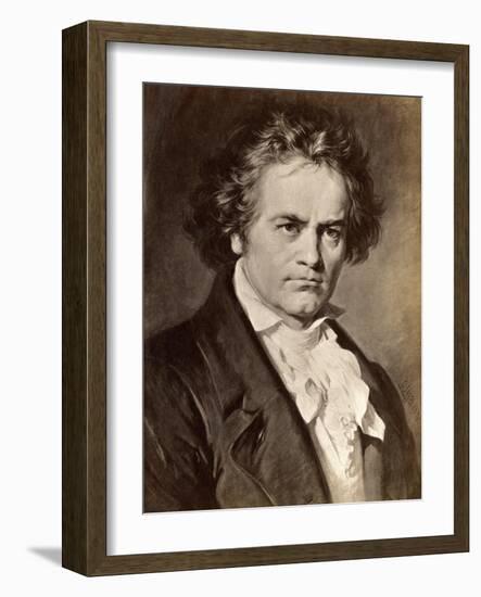 Ludwig Van Beethoven-null-Framed Giclee Print