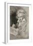 Ludwig Van Beethoven-null-Framed Art Print