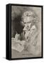 Ludwig Van Beethoven-null-Framed Stretched Canvas