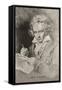 Ludwig Van Beethoven-null-Framed Stretched Canvas