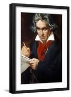 Ludwig Van Beethoven-Joseph Karl Stieler-Framed Giclee Print