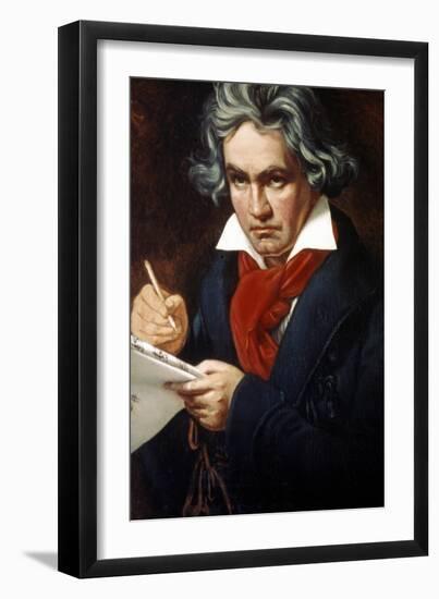 Ludwig Van Beethoven-Joseph Karl Stieler-Framed Giclee Print