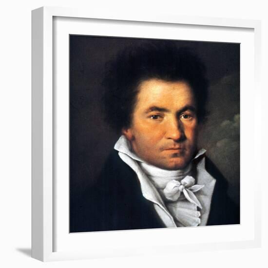 Ludwig Van Beethoven-Joseph Willibrord Mahler-Framed Giclee Print