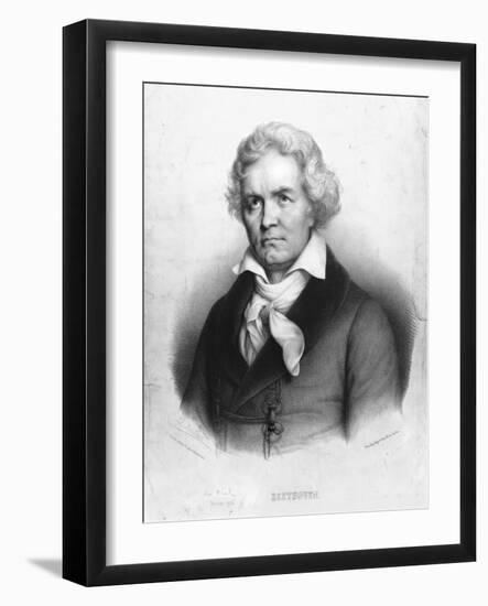 Ludwig Van Beethoven-Zephirin Belliard-Framed Giclee Print