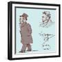 Ludwig van Beethoven-Johann Peter Lyser-Framed Giclee Print