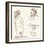 Ludwig van Beethoven-Johann Peter Lyser-Framed Giclee Print