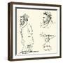 Ludwig van Beethoven-Johann Peter Lyser-Framed Giclee Print