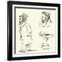 Ludwig van Beethoven-Johann Peter Lyser-Framed Giclee Print