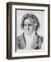 Ludwig Von Beethoven, German Composer, C1818-1822-August von Kloeber-Framed Giclee Print