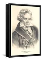 Ludwig Von Beethoven-null-Framed Stretched Canvas