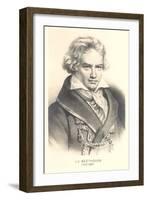 Ludwig Von Beethoven-null-Framed Art Print