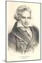 Ludwig Von Beethoven-null-Mounted Art Print