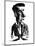 Ludwig Wittgenstein, Caricature-Gary Gastrolab-Mounted Photographic Print