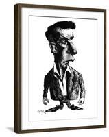 Ludwig Wittgenstein, Caricature-Gary Gastrolab-Framed Photographic Print