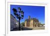 Ludwigsplatz Square and Church of St. Ludwig in Saarbrucken, Saarland, Germany, Europe-Hans-Peter Merten-Framed Photographic Print