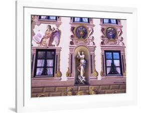 Ludwigstrasse, Garmisch-Partenkichen, Bavaria, Germany-Sergio Pitamitz-Framed Photographic Print