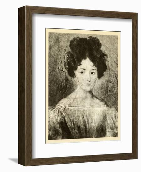 Ludwika Marianna Chopin-Ambrozy Mieroszewski-Framed Giclee Print