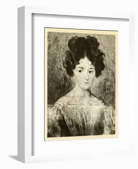 Ludwika Marianna Chopin-Ambrozy Mieroszewski-Framed Giclee Print