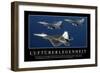 Luftherrschaft: Motivationsposter Mit Inspirierendem Zitat-null-Framed Premium Photographic Print