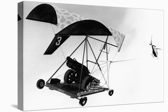 LUG Flex-Wing Light Utility Glider Carrying Field Gun-null-Stretched Canvas